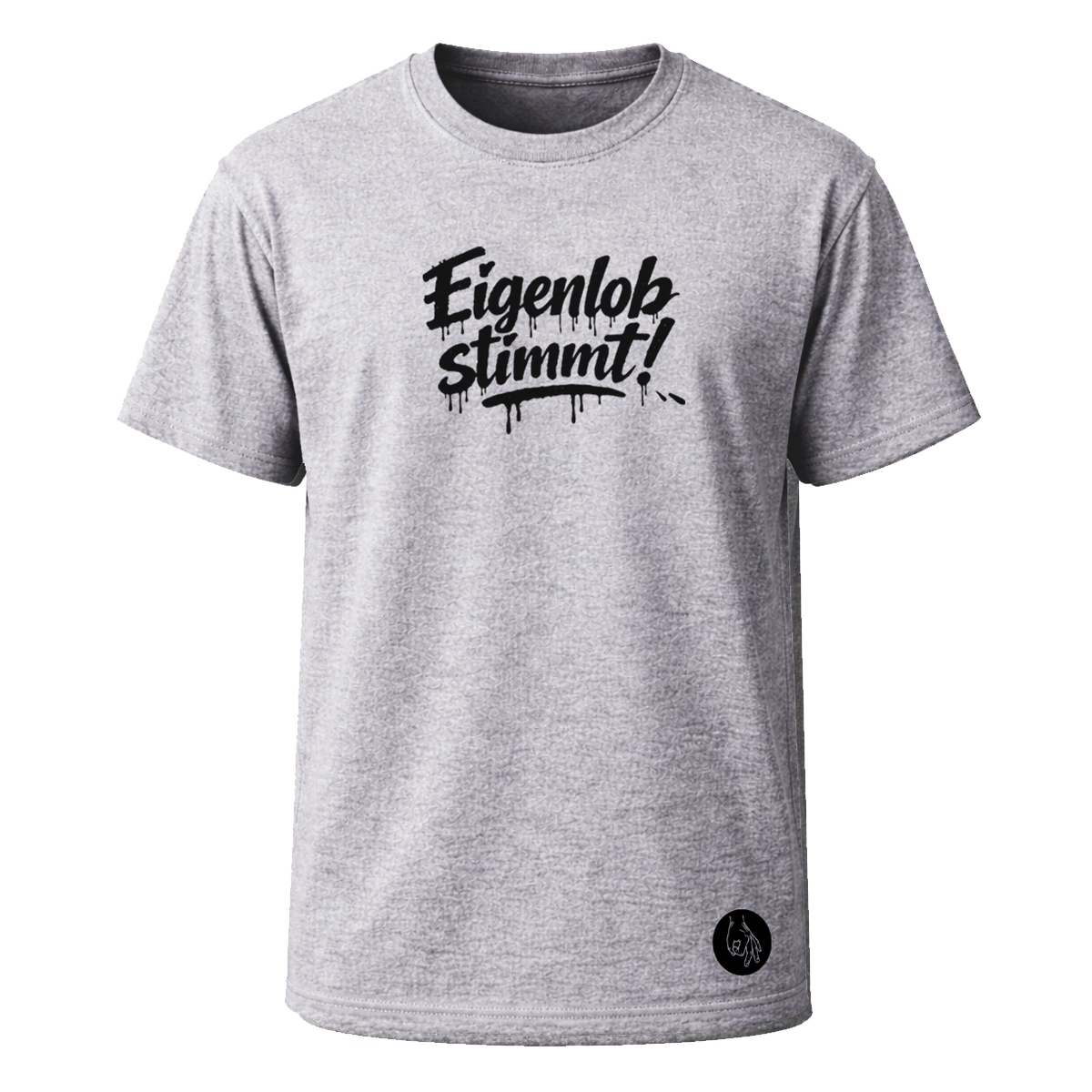 eigenlob stimmt | T-Shirt Heather Grey