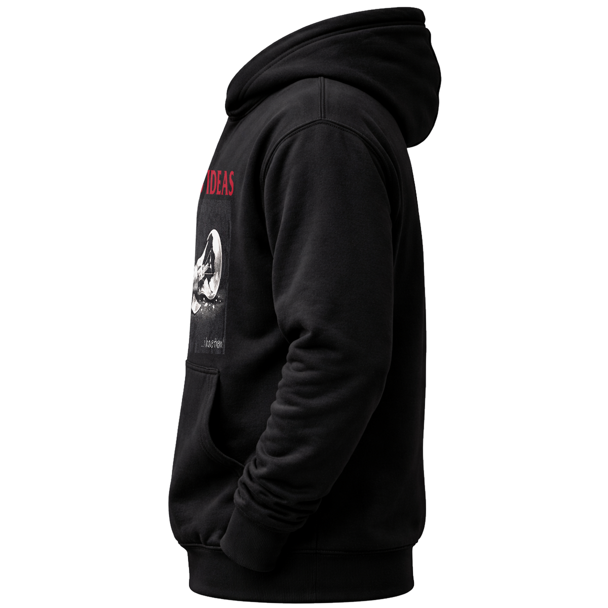 bad ideas | Hoodie Schwarz
