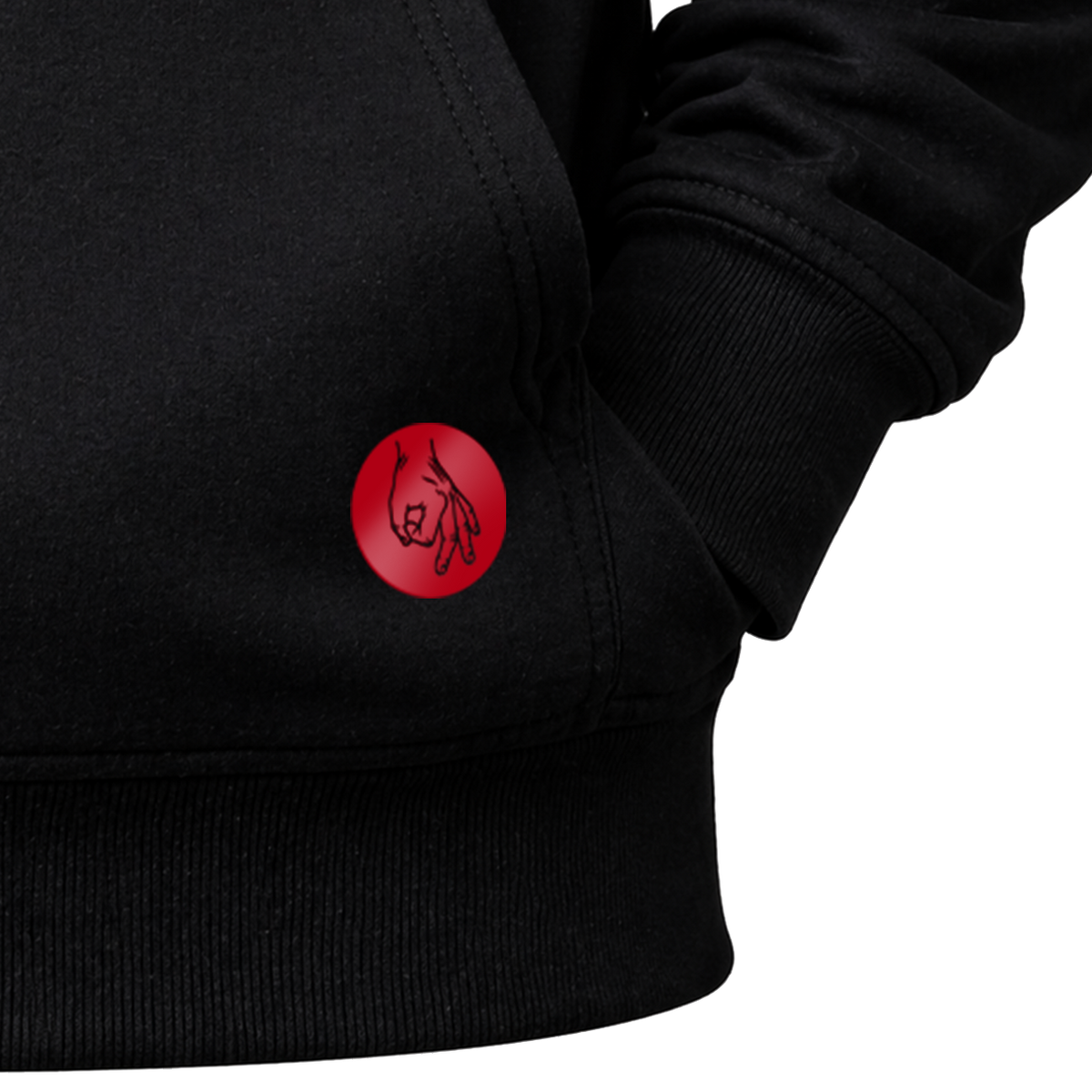 bad ideas | Hoodie Schwarz